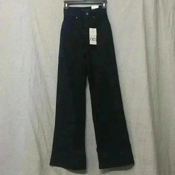 NWT Zara Wide Leg Jeans - Picture 6 of 13